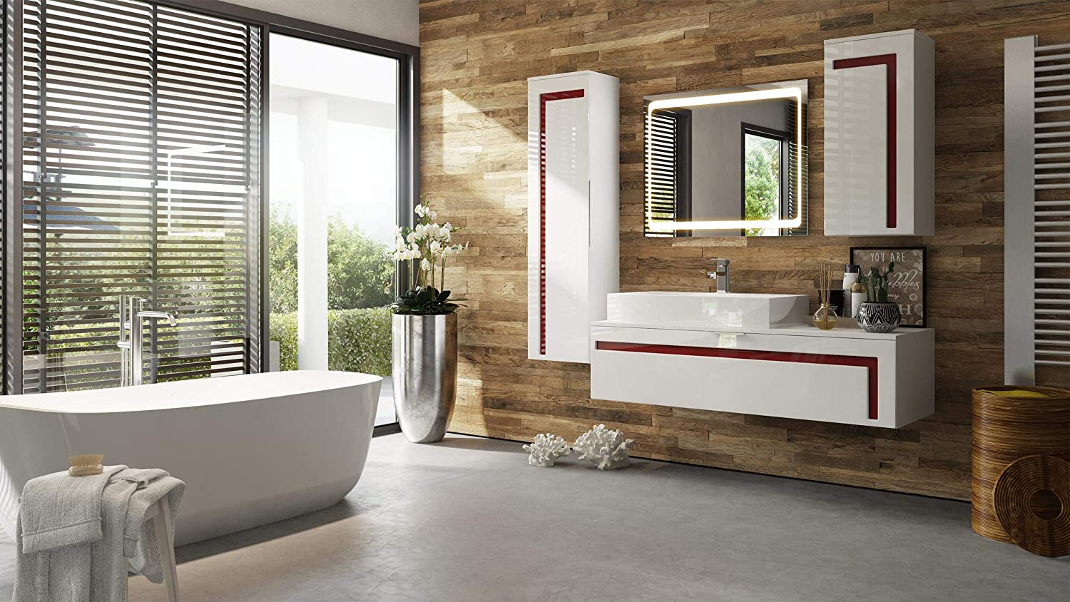 Salle de bain adaptée aux enfants